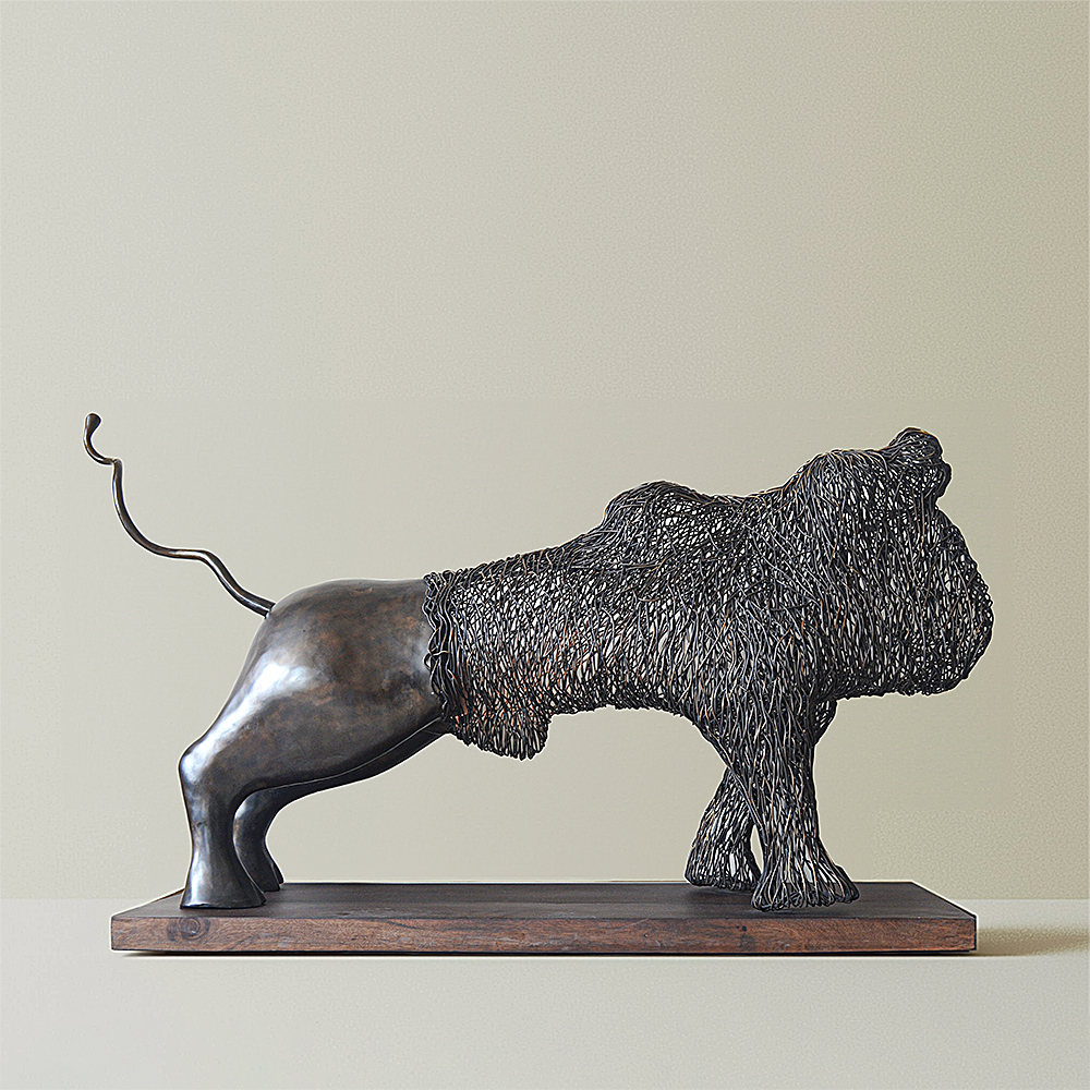 The Sprint &ndash; A Handcrafted Sculpture Capturing Motion and Momentum, inspired by the speed and momentum of a being